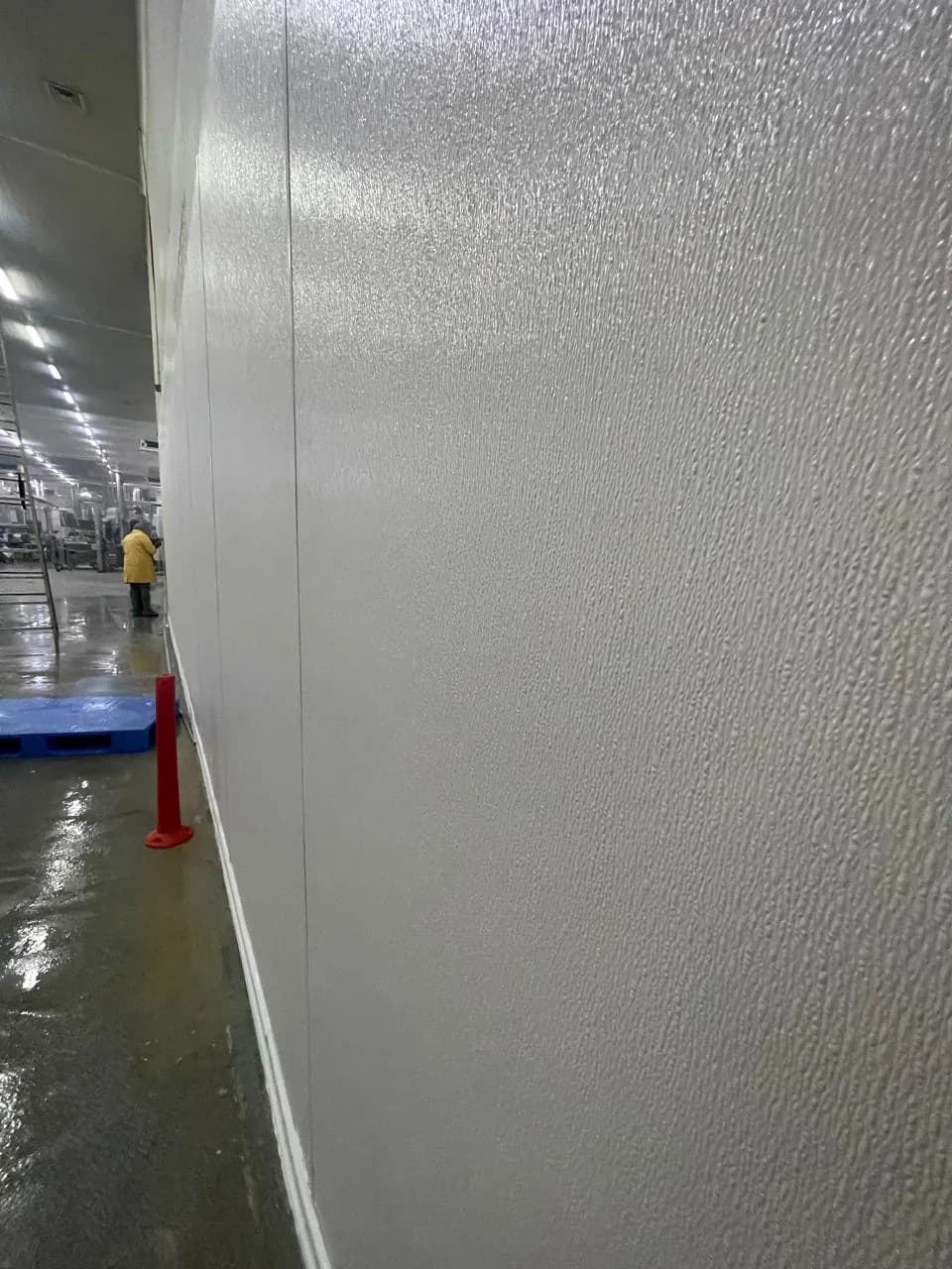 Completed FRP ceiling system