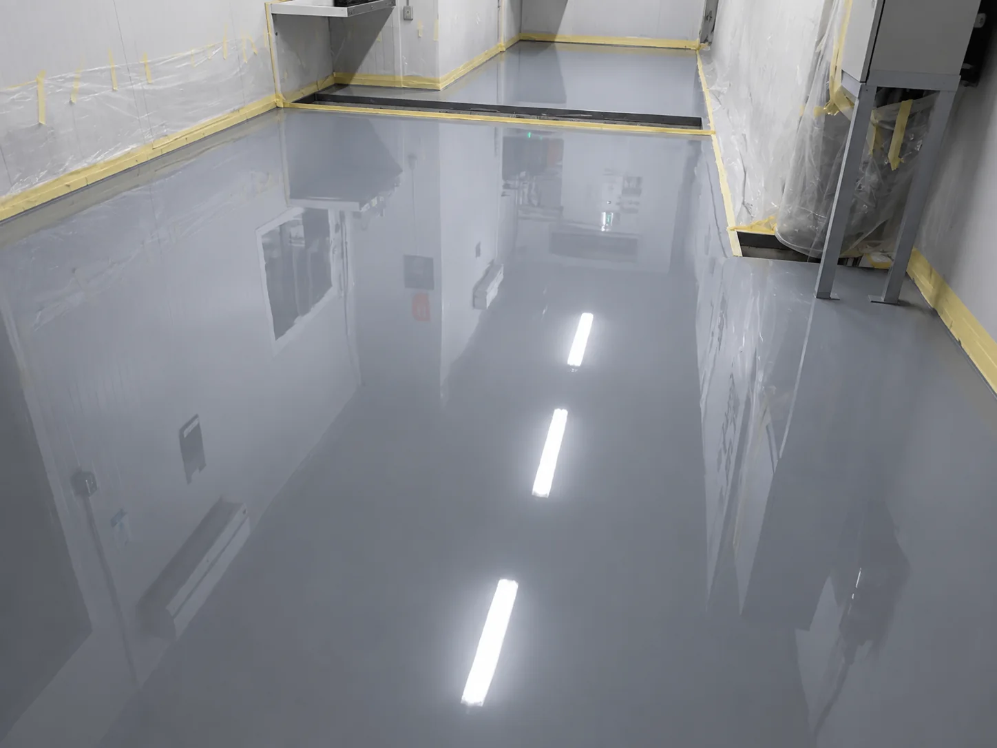 Hegazy Ucrete flooring project view 1