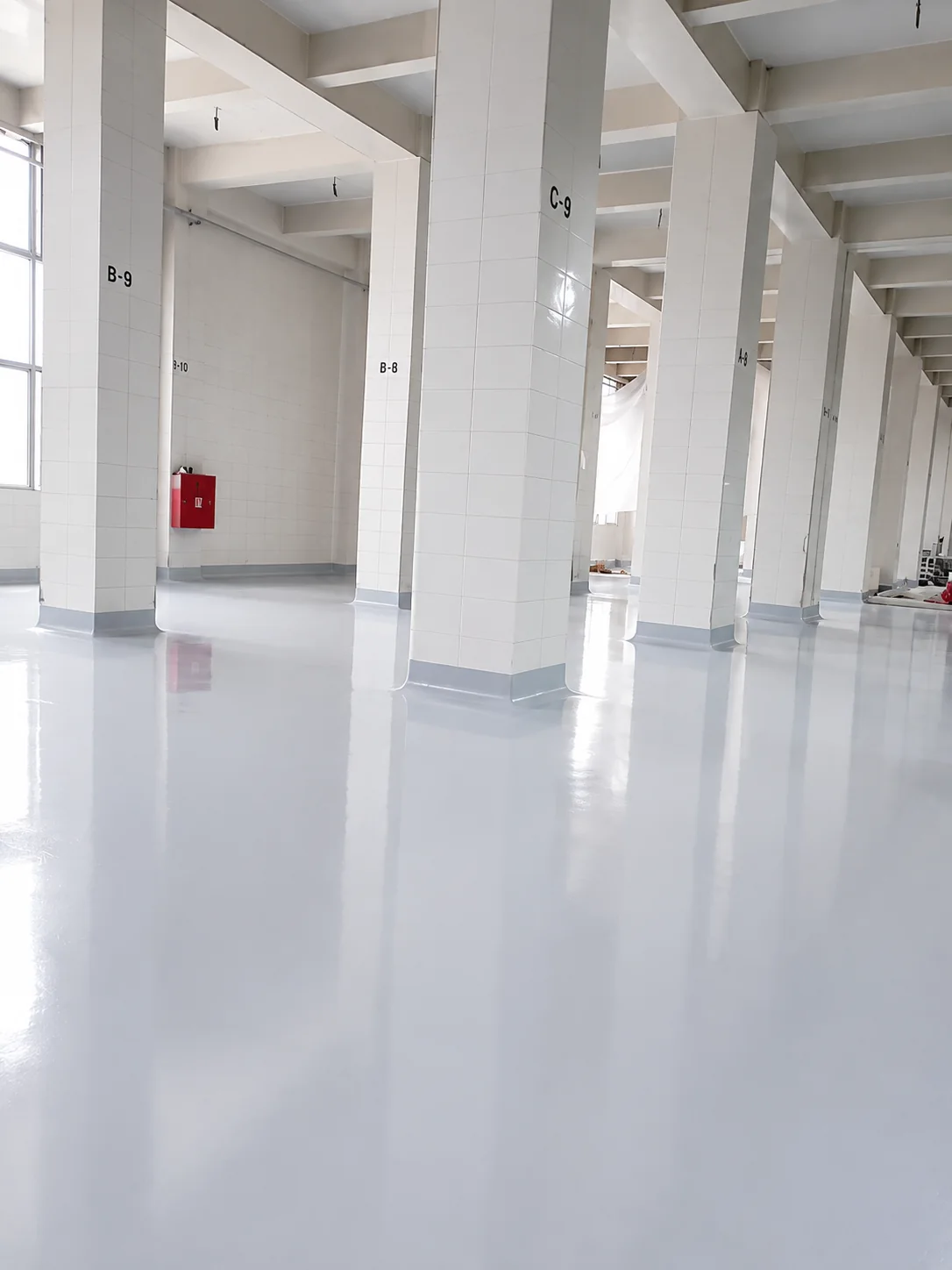 Milano epoxy flooring project view 1