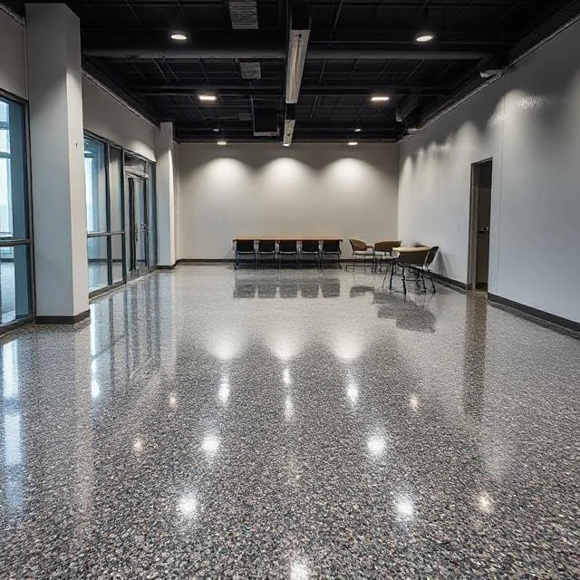 Flake Flooring system