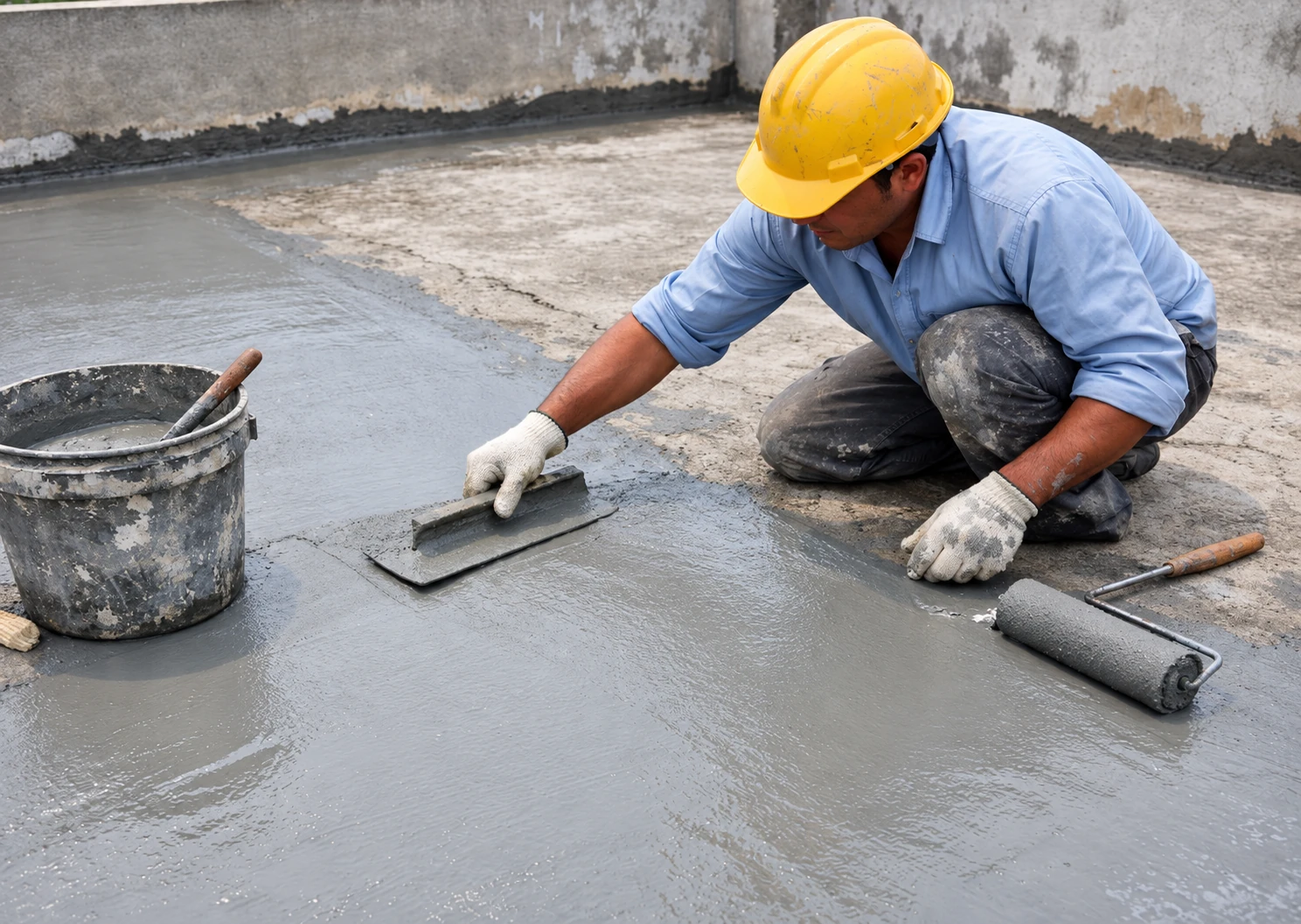 Cementitious Waterproofing system